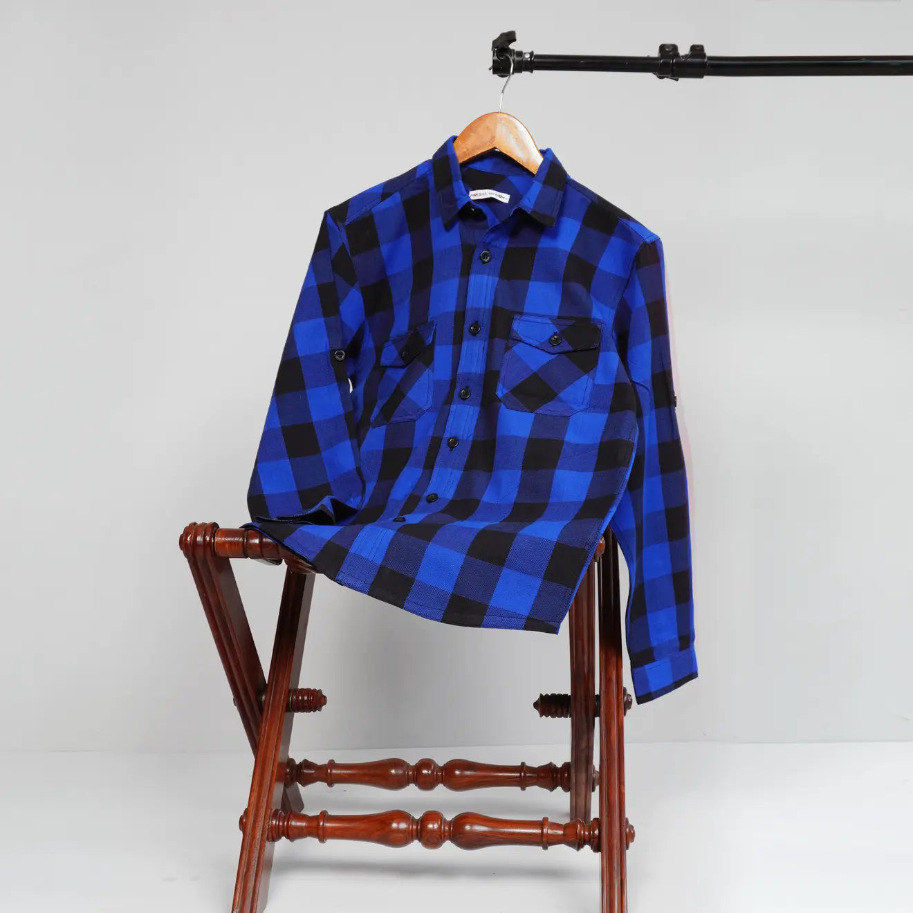 CHECKERED SHIRT WITH POCKET