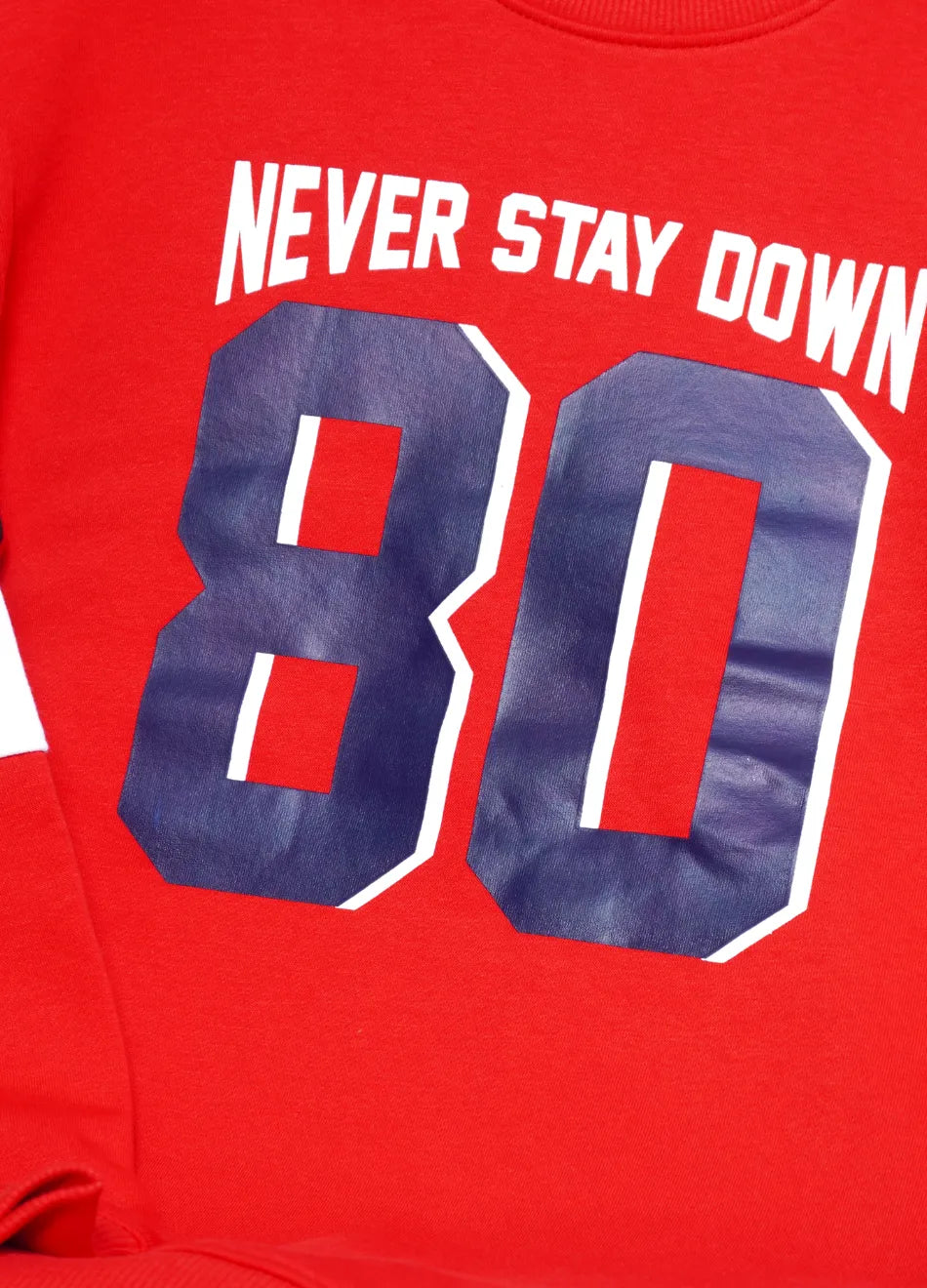 MEN PENEL SWEATSHIRT WITH GRAPHIC PRINT