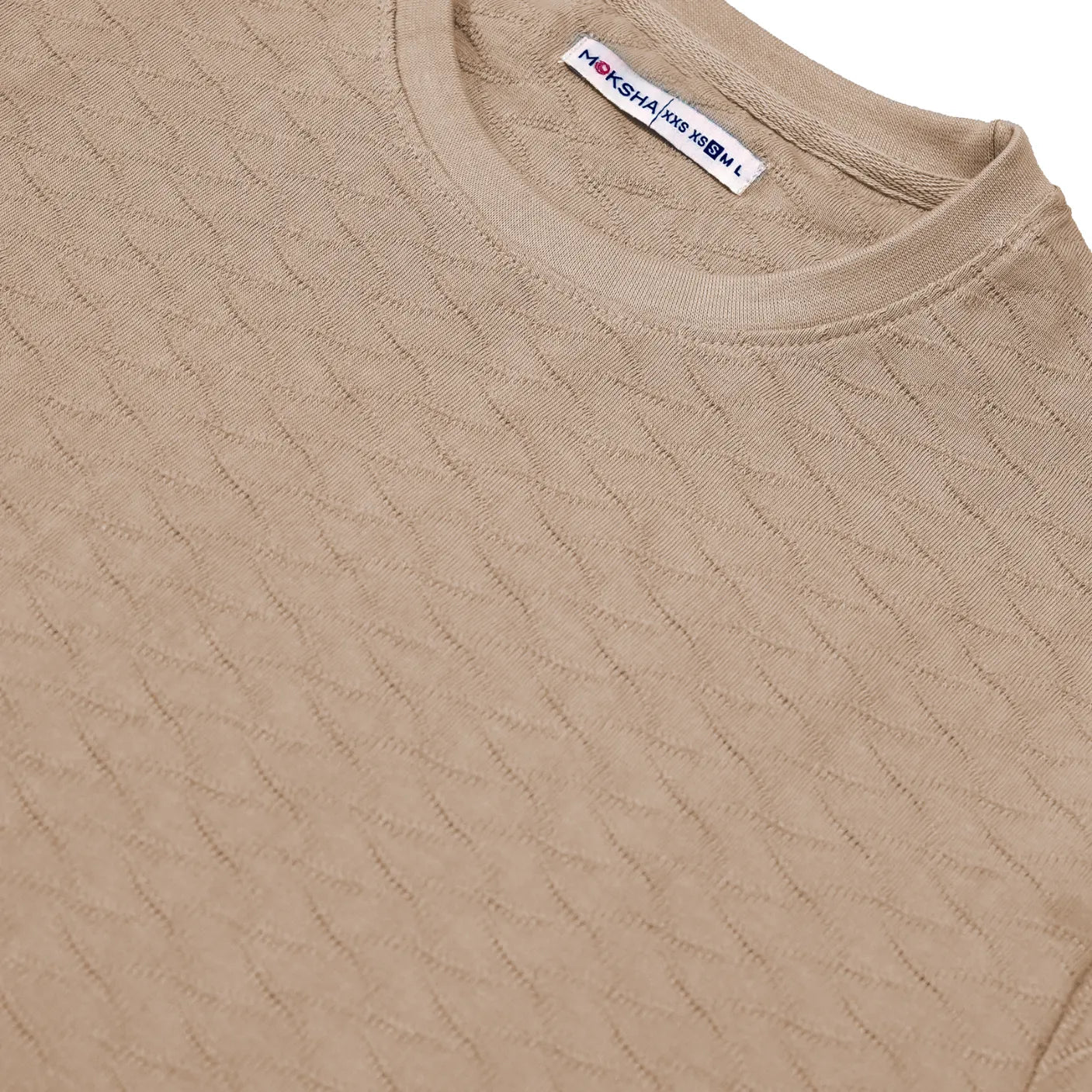 Textured Fit Basic T-Shirt