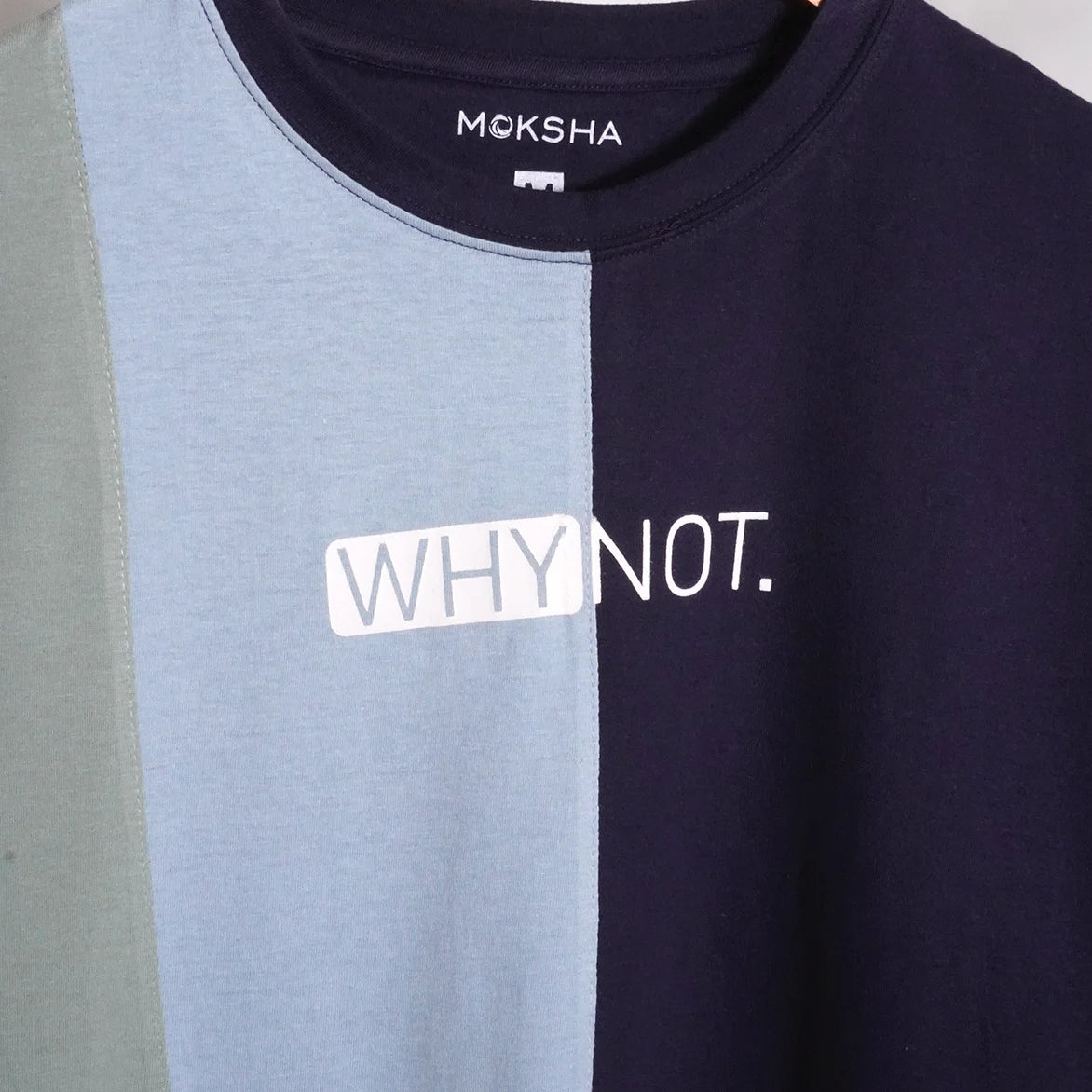 WHY NOT COLOUR BLOCK TEE