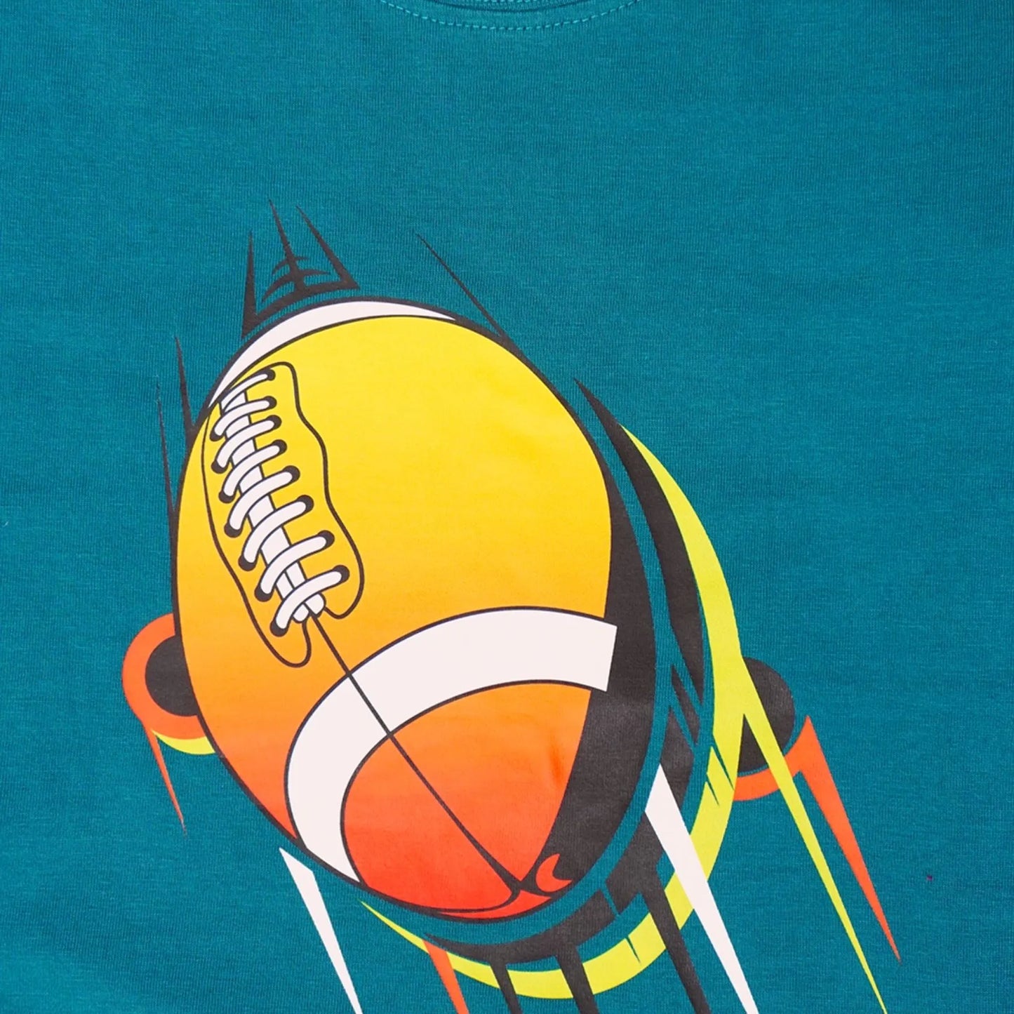 BOYS Crew Neck T-Shirt with Graphic Print