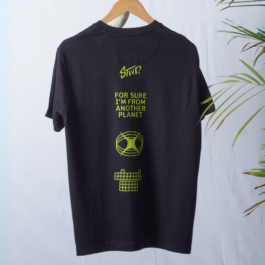 Men Crew Neck T-Shirt with Graphic Print