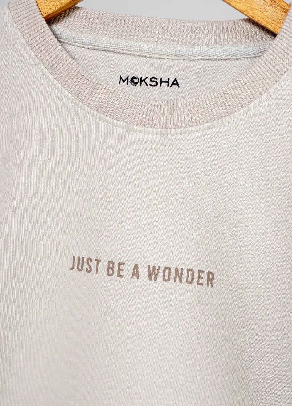 DROP SHOULDER SWEATSHIRT