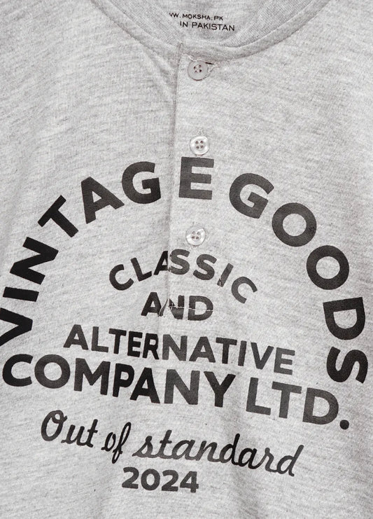 FULL SLEEVE VINTAGE HENLEY