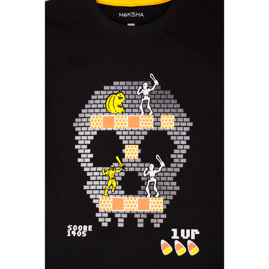 BOYS Crew Neck T-Shirt with Graphic Print