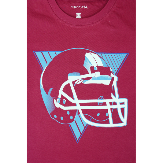 BOYS Crew Neck T-Shirt with Graphic Print