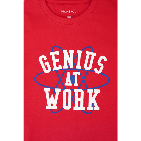 BOYS Crew Neck T-Shirt with Graphic Print