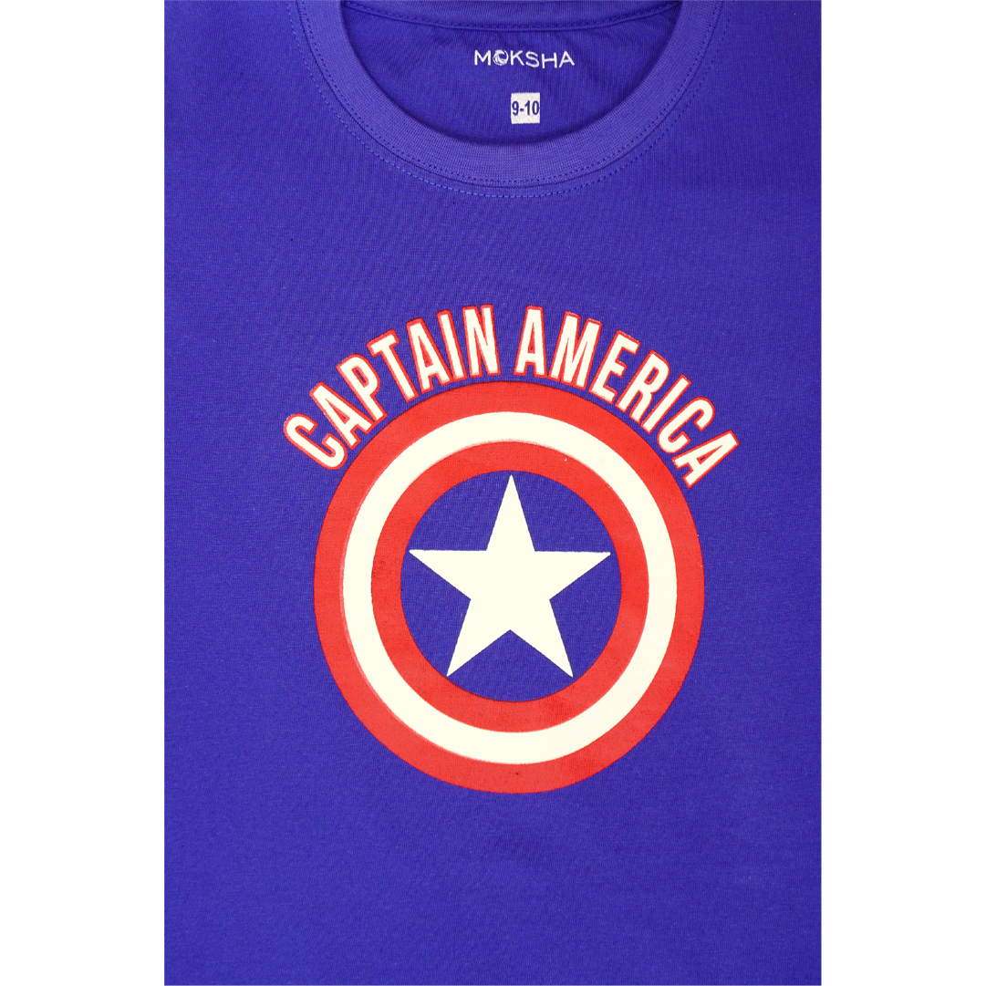 BOYS Crew Neck T-Shirt with Graphic Print