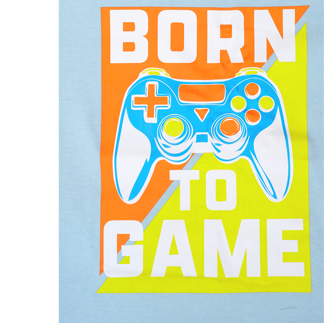 BOYS Crew Neck T-Shirt with Graphic Print