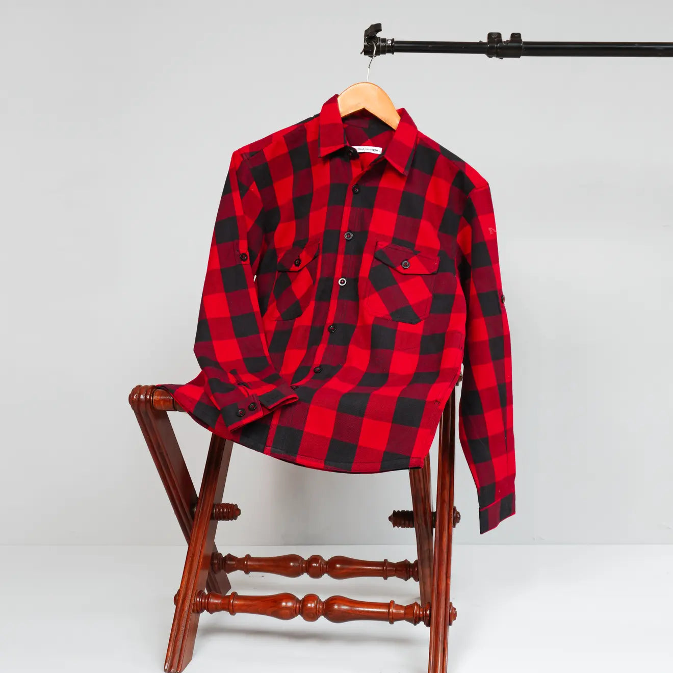 CHECKERED SHIRT WITH POCKET