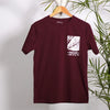 Men Crew Neck T-Shirt with Graphic Print