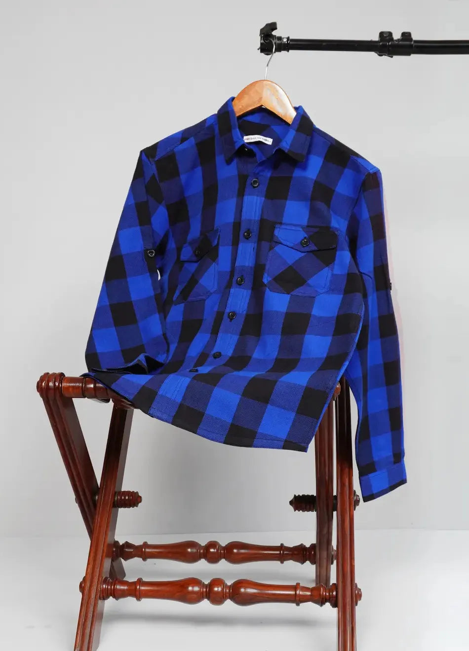 CHECKERED SHIRT WITH POCKET