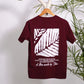 Men Crew Neck T-Shirt with Graphic Print