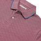 Mens  Jacquard Polo Shirt