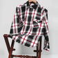 CHECKERED SHIRT WITH POCKET AND FRONT PLECKET ZIP