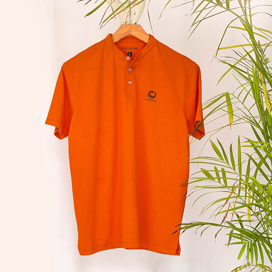 Basic Henley With Moksha Log