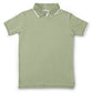 Mens  Jacquard Polo Shirt