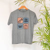 Men Crew Neck T-Shirt with Graphic Print