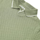 Mens  Jacquard Polo Shirt