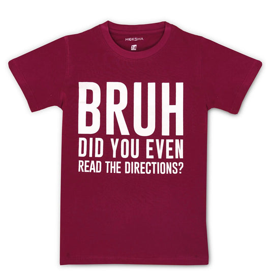 BOYS Crew Neck T-Shirt with Graphic Print