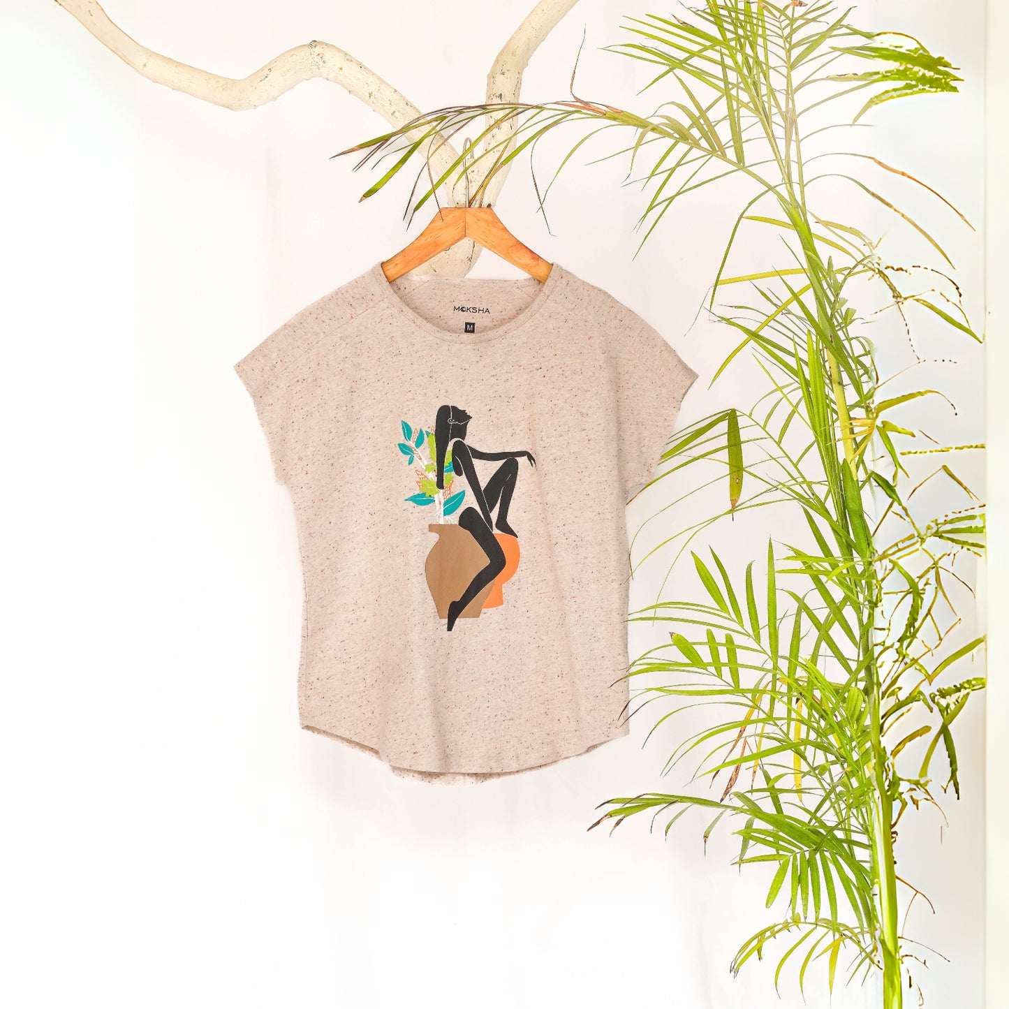 Petal Pink Bold Women Graphic  Print Tee