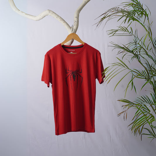 Men Crew Neck T-Shirt with Graphic Print