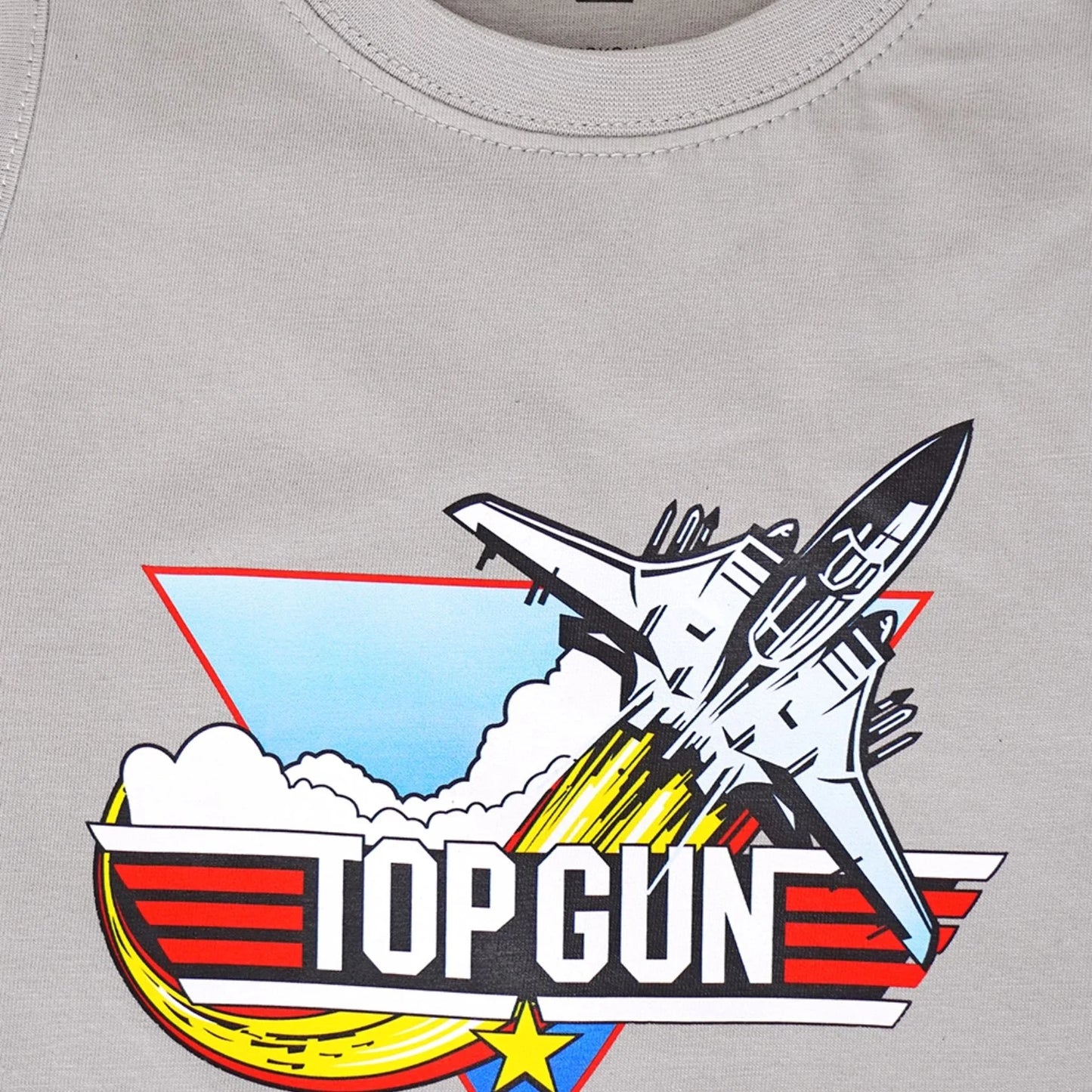 BOYS SLEEVELESS T-Shirt with Graphic Print