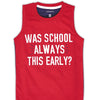 BOYS SLEEVELESS T-Shirt with Graphic Print