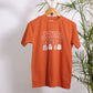 Men Crew Neck T-Shirt with Graphic Print