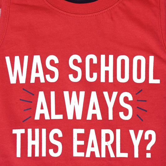 BOYS SLEEVELESS T-Shirt with Graphic Print