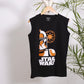 Sleeveless Tee With Graphic Print