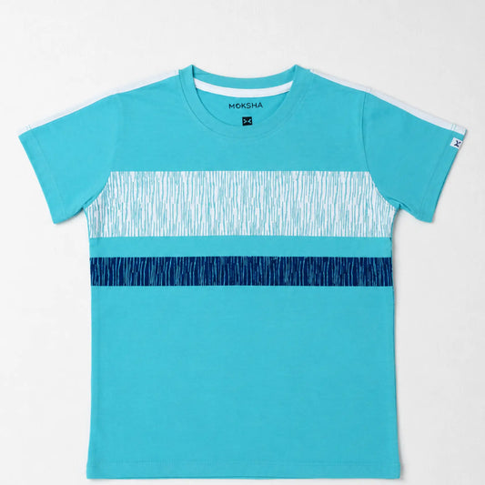 BOYS Crew Neck T-Shirt with Graphic Print