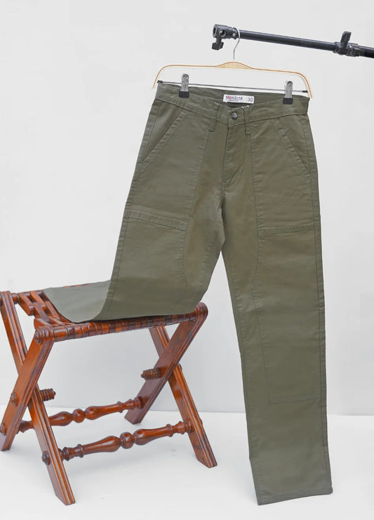 RELAXED FIT Canvas Denim