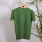 Men Crew Neck Oversize  T-Shirt with Graphic Print