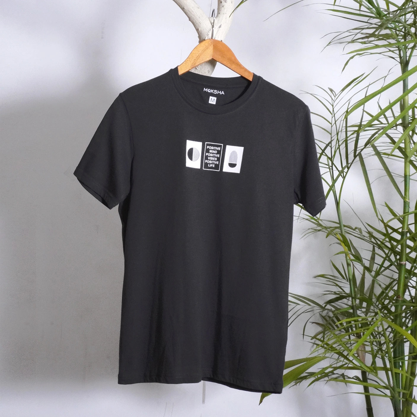 POSITIVE MIND SLOGAN TEE