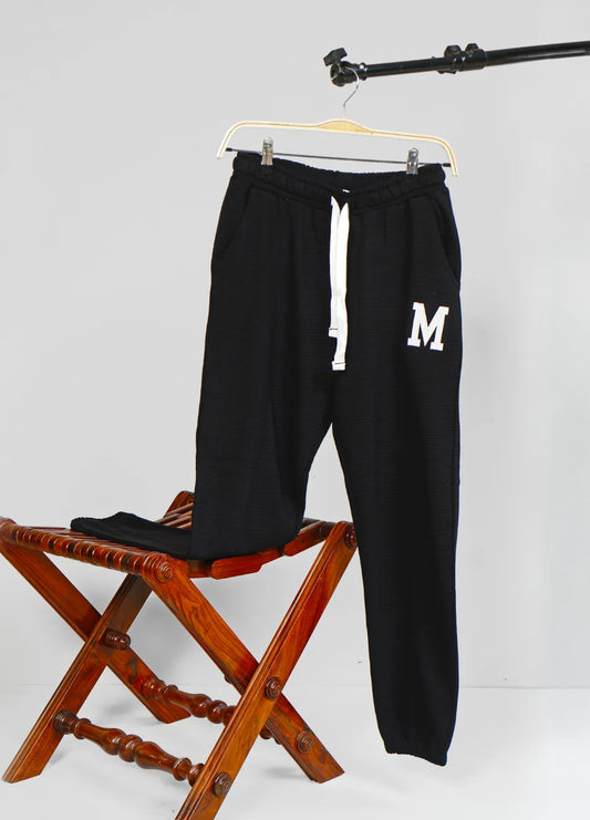 JOGGING TROUSER WITH MOKSHA SYMBOL