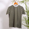Men Basic Striped Henely