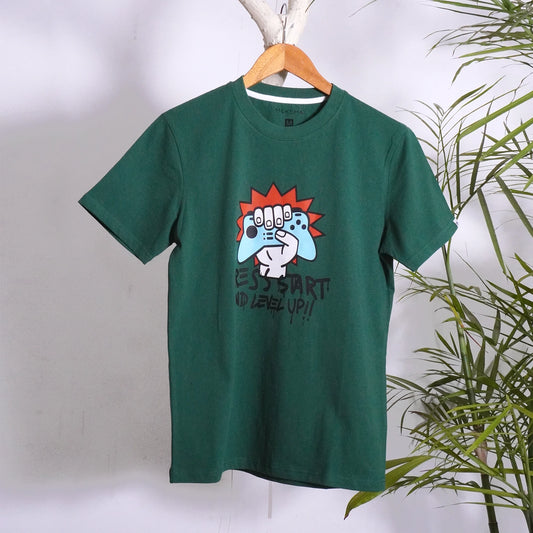 PRESS START GAMERS TEE