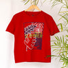 Men Crew Neck T-Shirt with Graphic Print