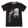BOYS Crew Neck T-Shirt with Graphic Print