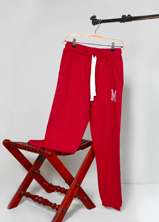 JOGGING TROUSER WITH MOKSHA SYMBOL