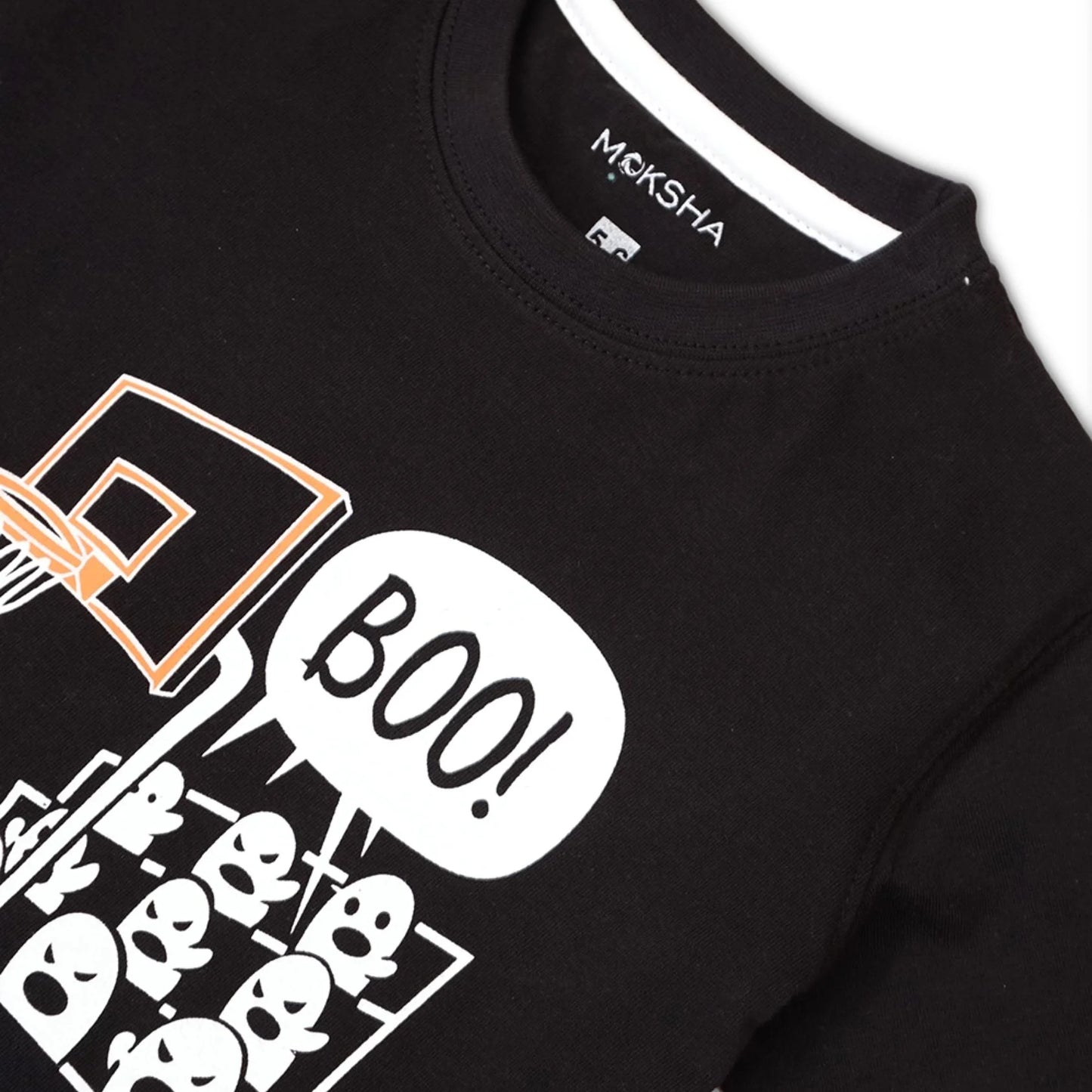 BOYS Crew Neck T-Shirt with Graphic Print