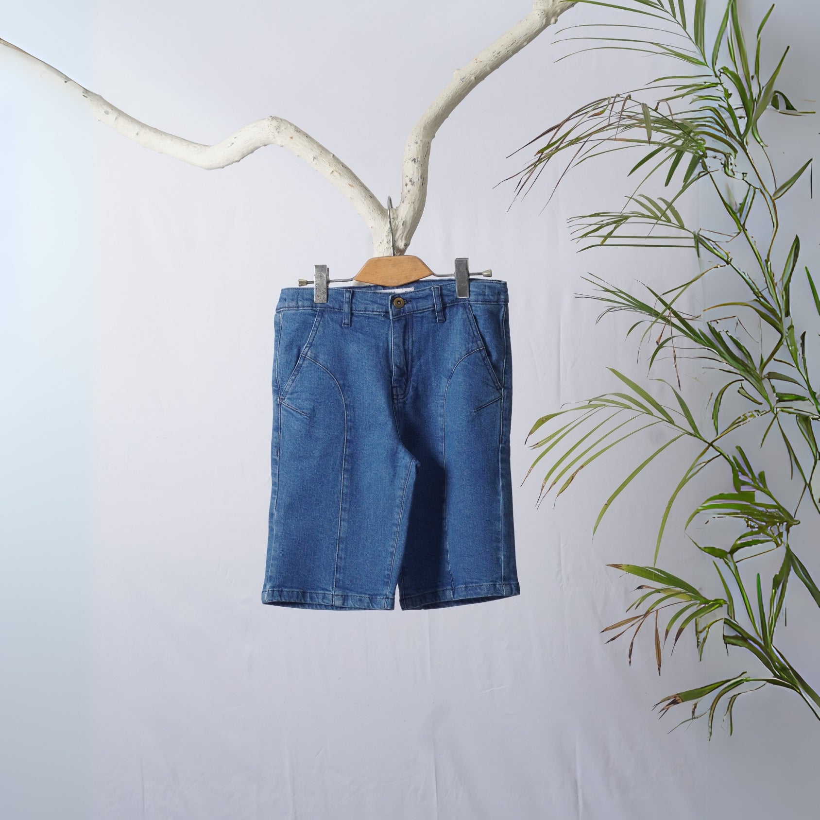 MEN DENIM SHORT