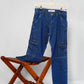 MEN BAGGY CARGO JEANS