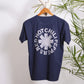 Men Crew Neck Oversize  T-Shirt with Graphic Print