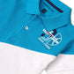 BOYS PANEL POLO WITH GRAPHIC PRINT