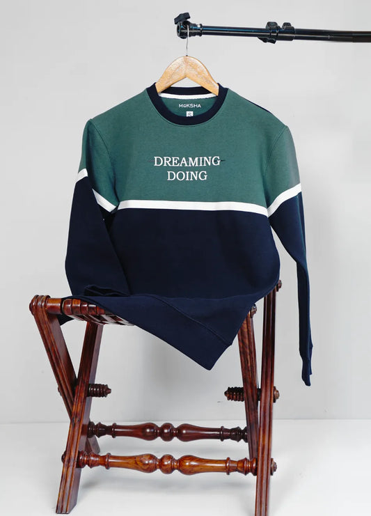 MEN SWEATSHIRT WITH GRAPHIC PRINT