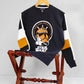 MEN PENEL SWEATSHIRT WITH GRAPHIC PRINT