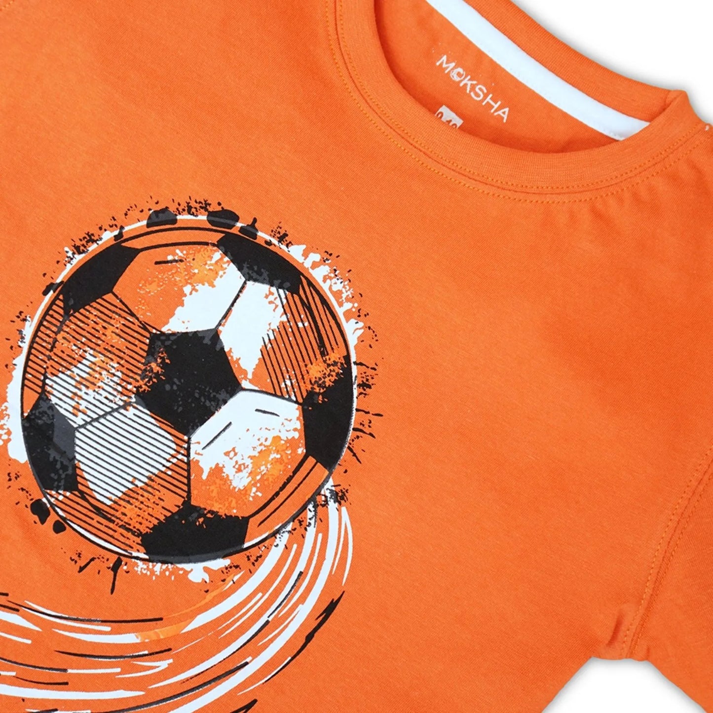 BOYS Crew Neck T-Shirt with Graphic Print