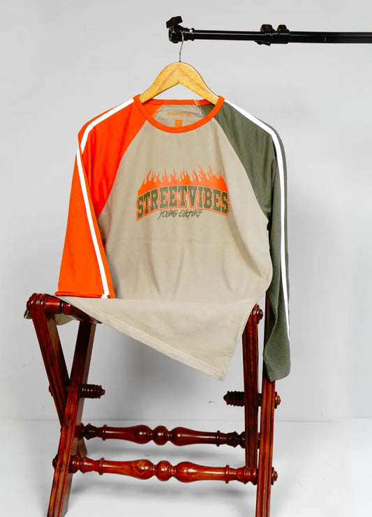 STREET VIBES FULL SLEEVE TEE